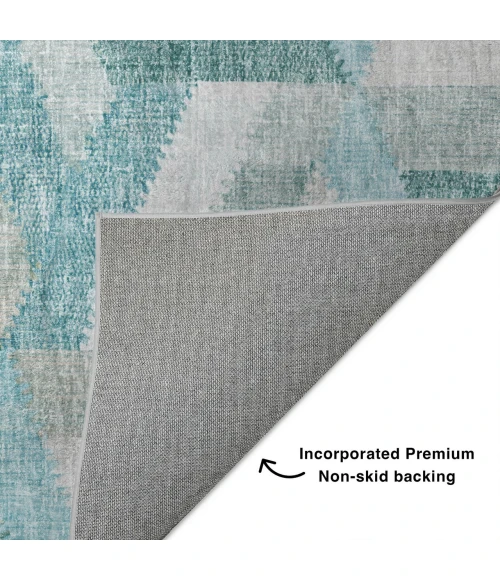 Dalyn Lorenzo Teal LN1 8ft. x 10ft. Rug