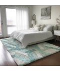Dalyn Lorenzo Teal LN1 8ft. x 10ft. Rug