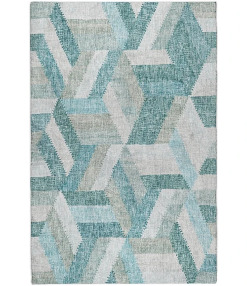 Dalyn Lorenzo Teal LN1 8ft. x 10ft. Rug