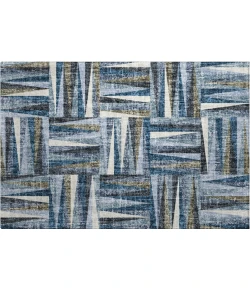 Dalyn Lorenzo Blue LN2 1ft.8in. x 2ft.6in. Rug