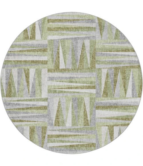 Dalyn Lorenzo Green LN2 8ft. x 8ft. Rug