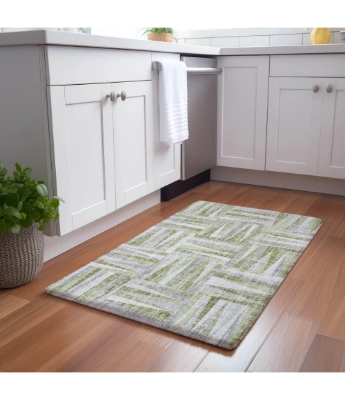 Dalyn Lorenzo Green LN2 1ft.8in. x 2ft.6in. Rug