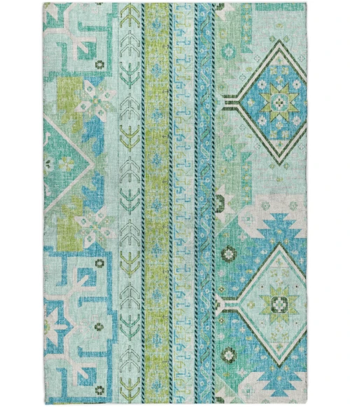Dalyn Lorenzo Green LN3 5ft. x 7ft.6in. Rug