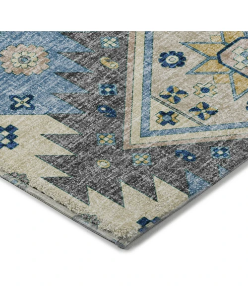 Dalyn Lorenzo Blue LN3 8ft. x 8ft. Rug
