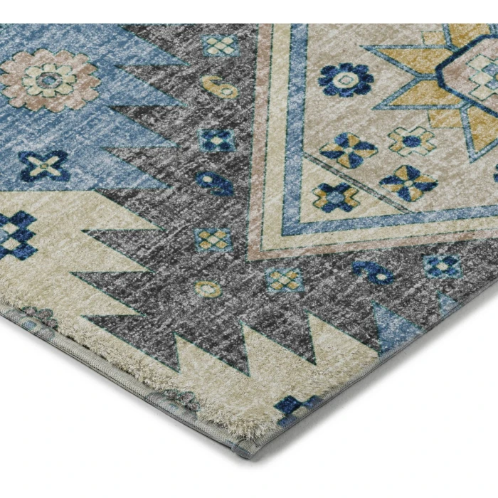 Dalyn Lorenzo Blue LN3 2ft.3in. x 7ft.6in. Rug