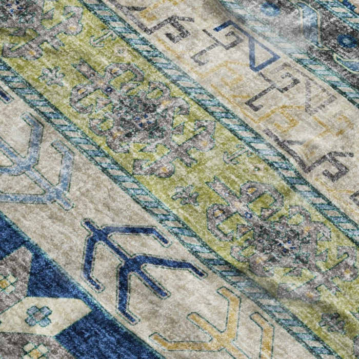 Dalyn Lorenzo Blue LN3 2ft.3in. x 7ft.6in. Rug