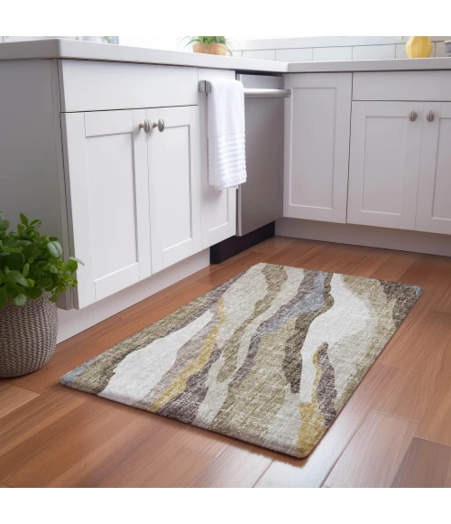 Dalyn Lorenzo Brown LN4 1ft.8in. x 2ft.6in. Rug