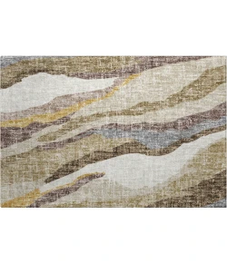 Dalyn Lorenzo Brown LN4 1ft.8in. x 2ft.6in. Rug