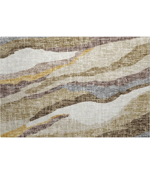 Dalyn Lorenzo Brown LN4 1ft.8in. x 2ft.6in. Rug