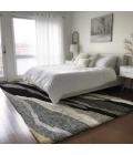 Dalyn Lorenzo Black LN4 9ft. x 12ft. Rug