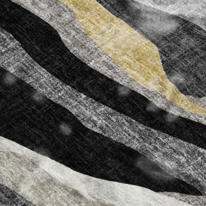 Dalyn Lorenzo Black LN4 10ft. x 14ft. Rug