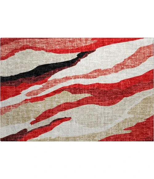 Dalyn Lorenzo Red LN4 1ft.8in. x 2ft.6in. Rug