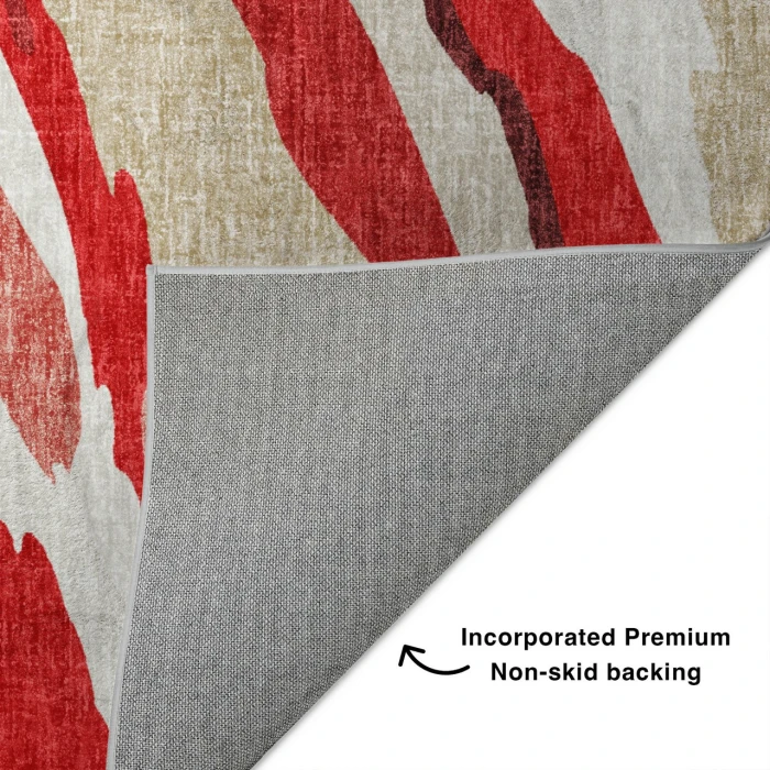 Dalyn Lorenzo Red LN4 2ft.6in. x 3ft.10in. Rug