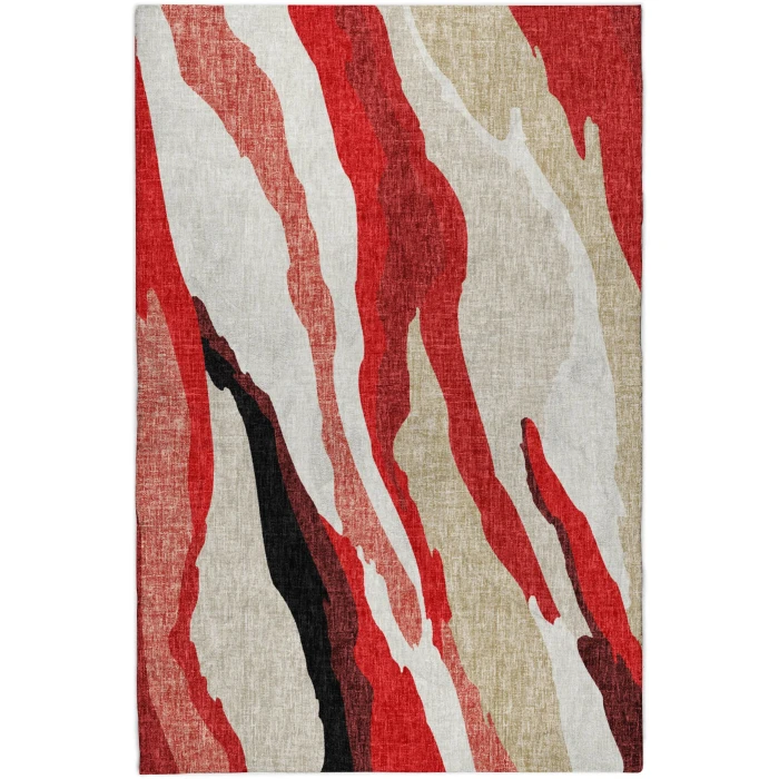Dalyn Lorenzo Red LN4 2ft.6in. x 3ft.10in. Rug
