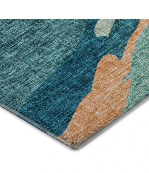 Dalyn Lorenzo Teal LN4 8ft. x 8ft. Rug