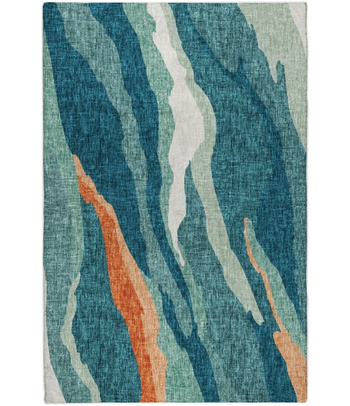 Dalyn Lorenzo Teal LN4 10ft. x 14ft. Rug