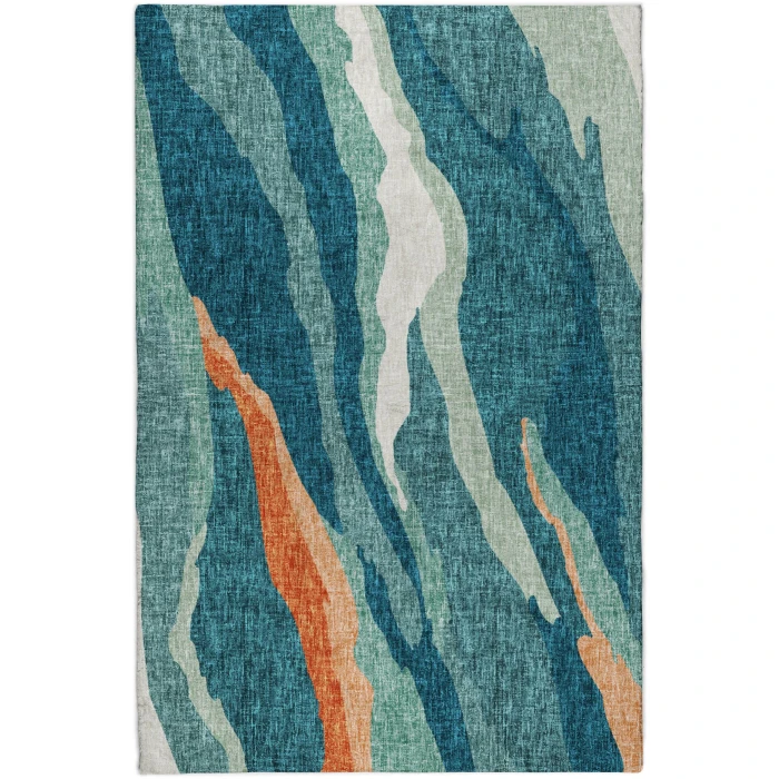 Dalyn Lorenzo Teal LN4 2ft.6in. x 3ft.10in. Rug