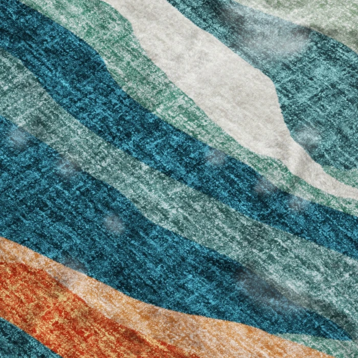 Dalyn Lorenzo Teal LN4 2ft.6in. x 3ft.10in. Rug
