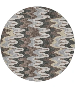 Dalyn Lorenzo Gray LN6 8ft. x 8ft. Rug