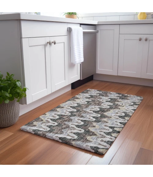 Dalyn Lorenzo Gray LN6 1ft.8in. x 2ft.6in. Rug