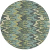 Dalyn Lorenzo Teal LN6 8ft. x 8ft. Rug