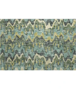Dalyn Lorenzo Teal LN6 1ft.8in. x 2ft.6in. Rug