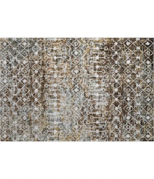 Dalyn Lorenzo Brown LN7 1ft.8in. x 2ft.6in. Rug