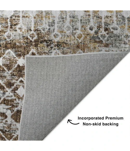 Dalyn Lorenzo Brown LN7 8ft. x 10ft. Rug