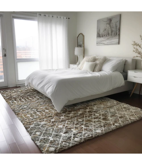 Dalyn Lorenzo Brown LN7 8ft. x 10ft. Rug