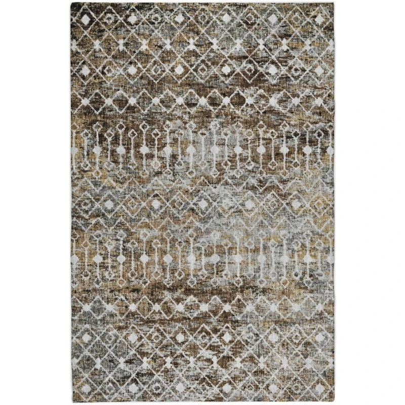 Dalyn Lorenzo Brown LN7 5ft. x 7ft.6in. Rug