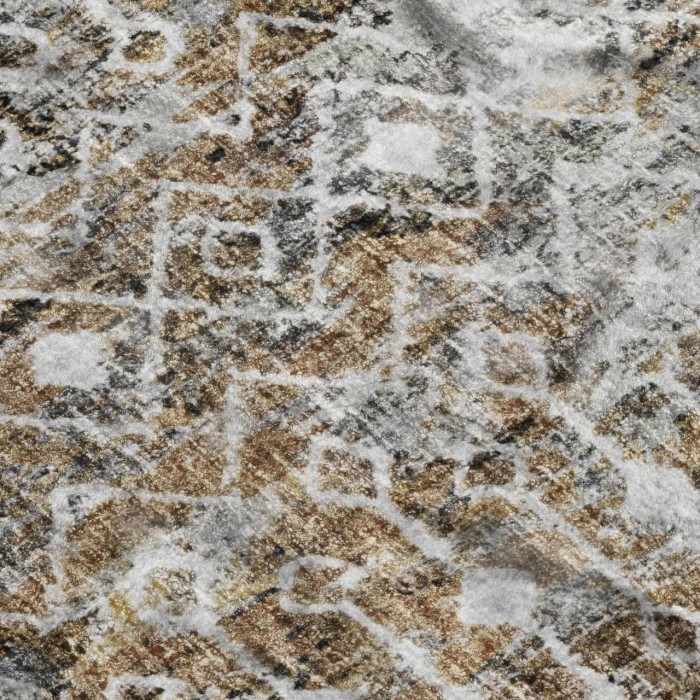 Dalyn Lorenzo Brown LN7 8ft. x 8ft. Rug