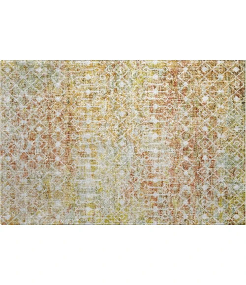 Dalyn Lorenzo Orange LN7 1ft.8in. x 2ft.6in. Rug