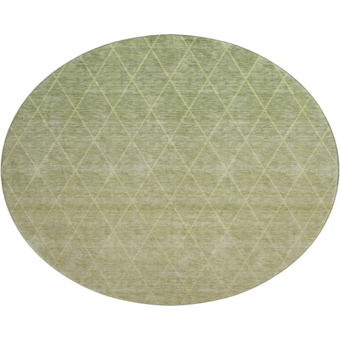 Dalyn Luxury Washable Lazio LZ2 Aloe 8' x 8' Round Rug
