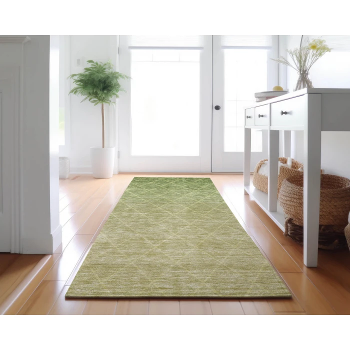 Dalyn Luxury Washable Lazio LZ2 Aloe 2'3" x 7'6" Runner Rug