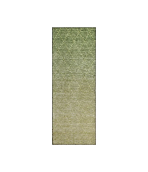 Dalyn Luxury Washable Lazio LZ2 Aloe 2'3" x 7'6" Runner Rug