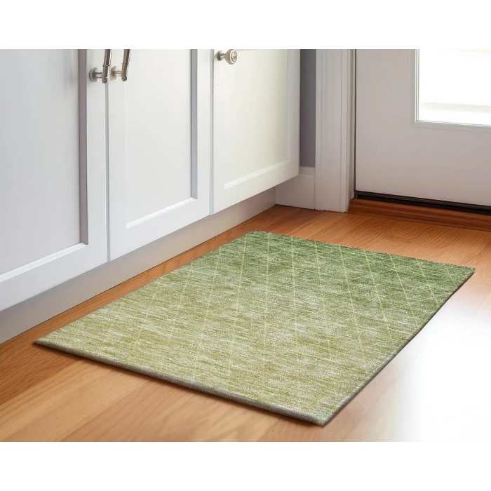 Dalyn Luxury Washable Lazio LZ2 Aloe 1'8" x 2'6" Rug