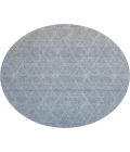 Dalyn Luxury Washable Lazio LZ2 Blue 8' x 8' Round Rug