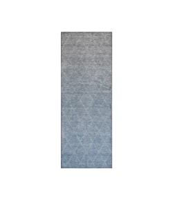 Dalyn Luxury Washable Lazio LZ2 Blue 2'3" x 7'6" Runner Rug