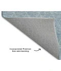 Dalyn Luxury Washable Lazio LZ2 Blue 3' x 5' Rug
