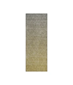 Dalyn Luxury Washable Lazio LZ2 Gold 2'3" x 7'6" Runner Rug