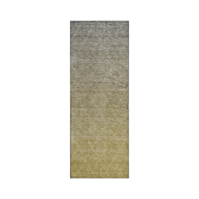 Dalyn Luxury Washable Lazio LZ2 Gold 2'3" x 7'6" Runner Rug