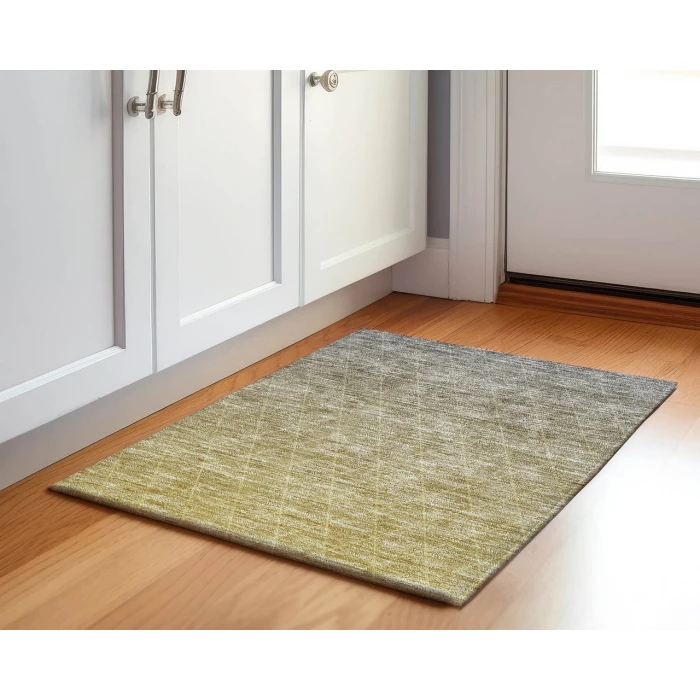 Dalyn Luxury Washable Lazio LZ2 Gold 1'8" x 2'6" Rug