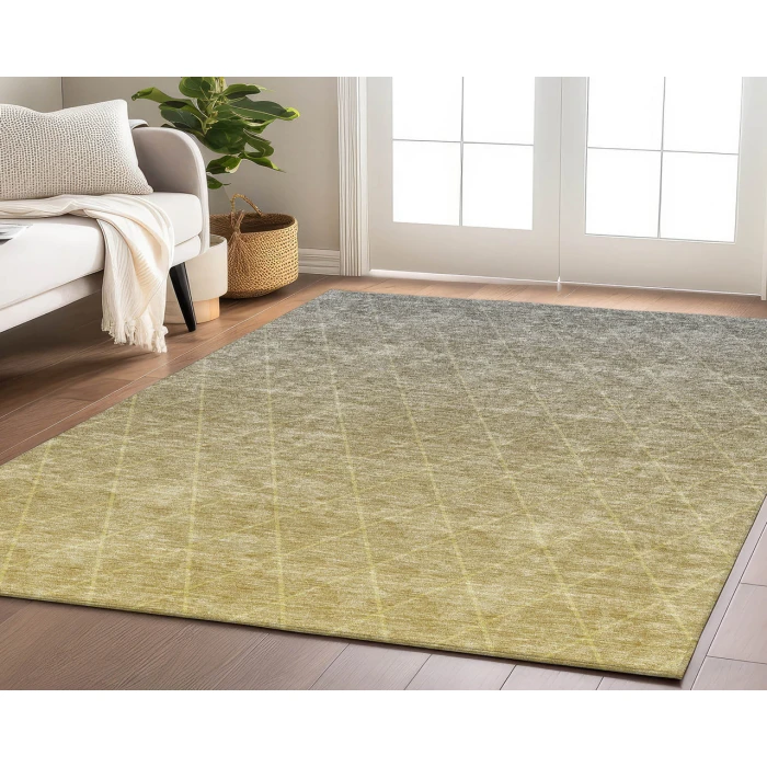 Dalyn Luxury Washable Lazio LZ2 Gold 2'6" x 3'10" Rug