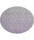 Dalyn Luxury Washable Lazio LZ2 Lavender 8' x 8' Round Rug
