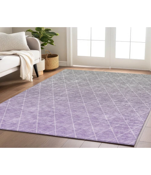 Dalyn Luxury Washable Lazio LZ2 Lavender 3' x 5' Rug