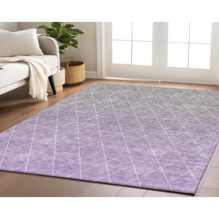 Dalyn Luxury Washable Lazio LZ2 Lavender 2'6" x 3'10" Rug