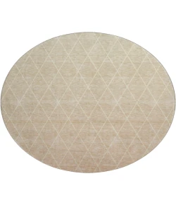 Dalyn Luxury Washable Lazio LZ2 Salmon 8' x 8' Round Rug