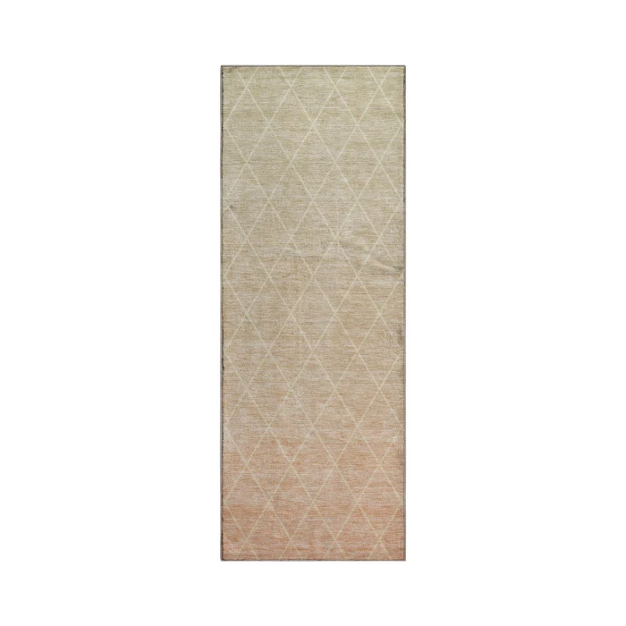 Dalyn Luxury Washable Lazio LZ2 Salmon 2'3" x 7'6" Runner Rug