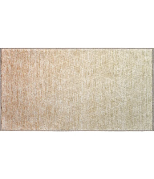 Dalyn Luxury Washable Lazio LZ2 Salmon 1'8" x 2'6" Rug