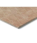 Dalyn Luxury Washable Lazio LZ2 Salmon 1'8" x 2'6" Rug